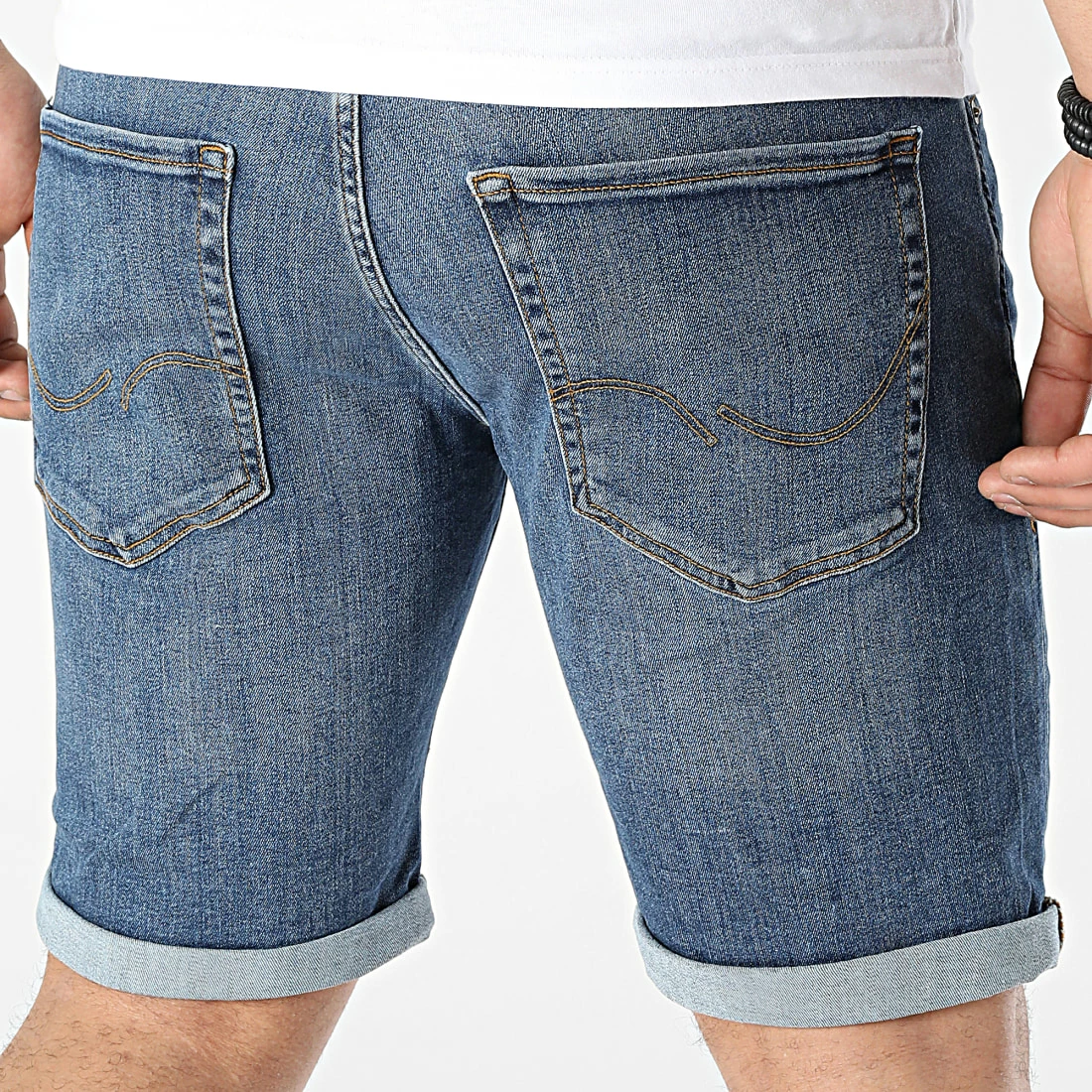 Tout neuf ⌛ Short Jean Rick Original Bleu Denim de Jack And Jones 😉 4 Tout neuf ⌛ Short Jean Rick Original Bleu Denim de Jack And Jones 😉 – Image 4