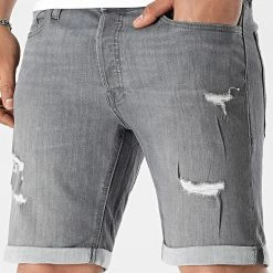 Tout neuf 💯 Short Jean Rick Original 12101623 Gris de Jack And Jones 😀