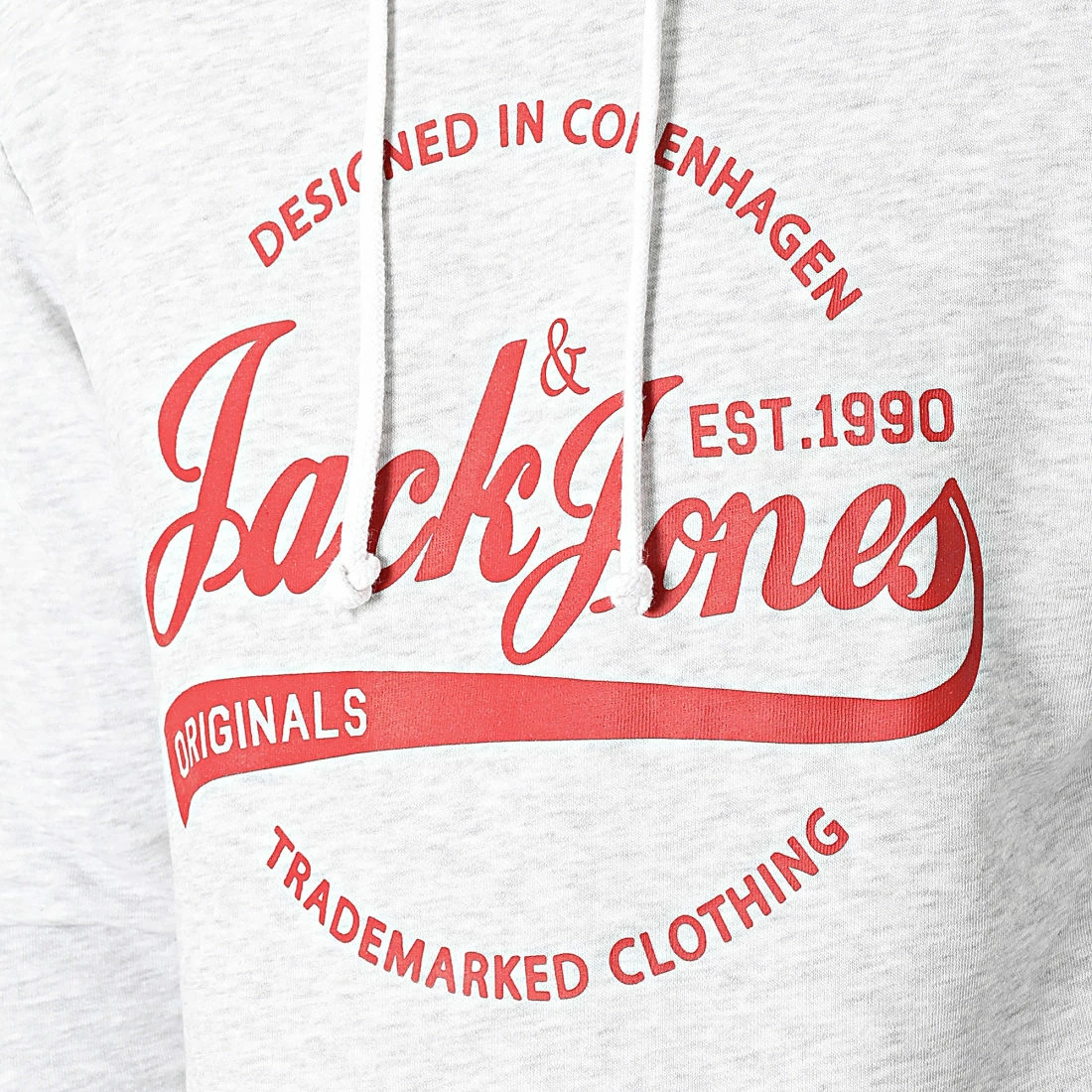 Bon marché ⭐ Sweat Capuche Messi Gris Chiné de Jack And Jones 😀 2 Bon marché ⭐ Sweat Capuche Messi Gris Chiné de Jack And Jones 😀 – Image 2