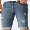 Meilleure vente 🥰 Short Jean Rick Original 12201626 Bleu Denim de Jack And Jones 👍