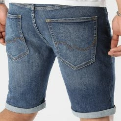 Meilleure vente 🥰 Short Jean Rick Original 12201626 Bleu Denim de Jack And Jones 👍 -Jack And Jones Soldes jack and jones 315481 12201626 BLUE DENIM 20220414T153257 04
