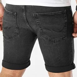Le moins cher 🎁 Short Jean Rick Original Noir de Jack And Jones 😍 -Jack And Jones Soldes jack and jones 315615 12207407 BLACK DENIM 20220420T151344 04
