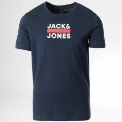 Tout neuf 🎁 Tee 👚 Shirt Enfant Dan Bleu Marine de Jack And Jones 👏