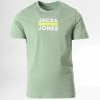De gros 💯 Tee 👚 Shirt Enfant Dan Vert Kaki de Jack And Jones 😀
