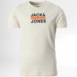 Top 10 ✨ Tee 👕 Shirt Enfant Dan Beige de Jack And Jones 🌟