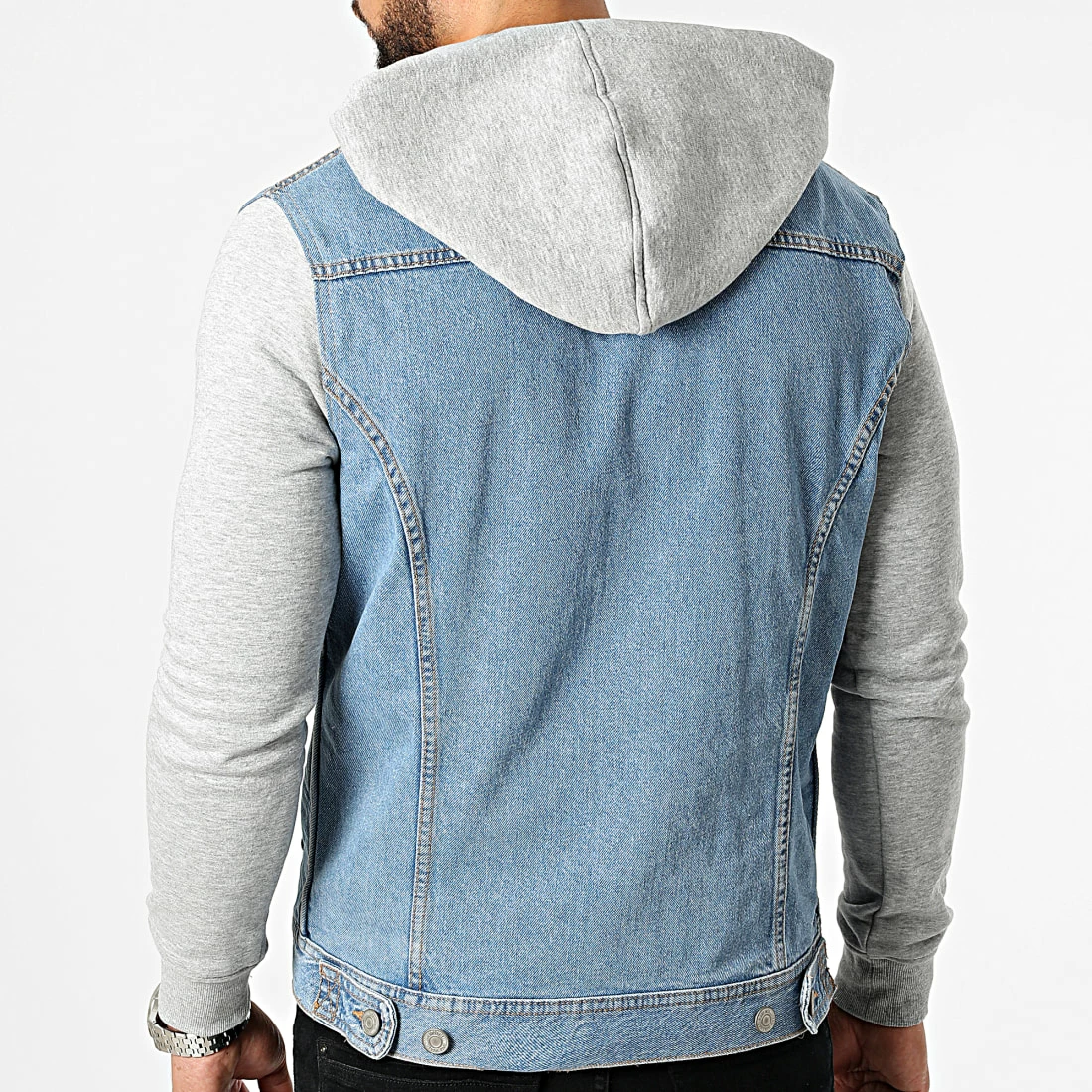 Les meilleures critiques de 🔔 Veste Jean Capuche 12201721 Bleu Denim Gris Chiné de Jack And Jones 👍 4 Les meilleures critiques de 🔔 Veste Jean Capuche 12201721 Bleu Denim Gris Chiné de Jack And Jones 👍 – Image 4