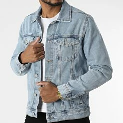 Meilleur prix 💯 Veste Jean 12201719 Bleu Denim de Jack And Jones ⌛