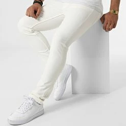 Remise 🥰 Jean Slim Glenn Blanc de Jack And Jones 😍 -Jack And Jones Soldes jack and jones 318323 12209567 WHITE DENIM 20220603T140301 03