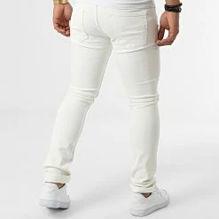 Remise 🥰 Jean Slim Glenn Blanc de Jack And Jones 😍 -Jack And Jones Soldes jack and jones 318323 12209567 WHITE DENIM 20220603T140302 04