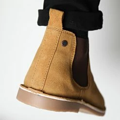 Coupon 🌟 Chelsea 🥾 Boots Bravo Suede Cognac de Jack And Jones 🔥 -Jack And Jones Soldes jack and jones 318668 12191225 BIS COGNAC 20220524T161259 04