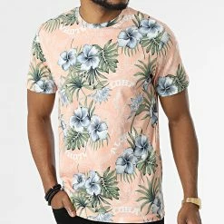 De gros 💯 Tee 👚 Shirt Venice Corail Clair Floral de Jack And Jones 👍 6 De gros 💯 Tee 👚 Shirt Venice Corail Clair Floral de Jack And Jones 👍 -Jack And Jones Soldes jack and jones 319175 12209845 CORAL PINK 20220518T143515 03