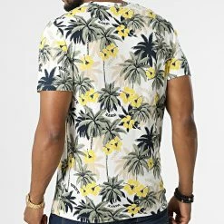 Meilleure affaire 🌟 Tee 👚 Shirt Venice Blanc Floral de Jack And Jones ✨ -Jack And Jones Soldes jack and jones 319177 12209845 CLOUD DANCER 20220518T143213 04