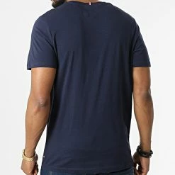 Promo ⭐ Tee 👚 Shirt Wider Bleu Marine de Jack And Jones 😍 -Jack And Jones Soldes jack and jones 319183 12218514 NAVY BLAZER 20220518T143357 04