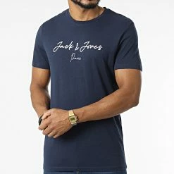 Les meilleures critiques de 👍 Tee 👕 Shirt Seth City Bleu Marine de Jack And Jones 🛒