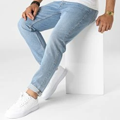Tout neuf 🤩 Jean Frank Original Bleu Denim de Jack And Jones 😉 -Jack And Jones Soldes jack and jones 320160 12226361 BLUE DENIM 20220531T151743 03