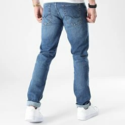 Top 10 🔔 Jean Regular Fit Clark Original Bleu Denim de Jack And Jones 😍 7 Top 10 🔔 Jean Regular Fit Clark Original Bleu Denim de Jack And Jones 😍 -Jack And Jones Soldes jack and jones 322334 12223644 BLUE 20220621T140644 04