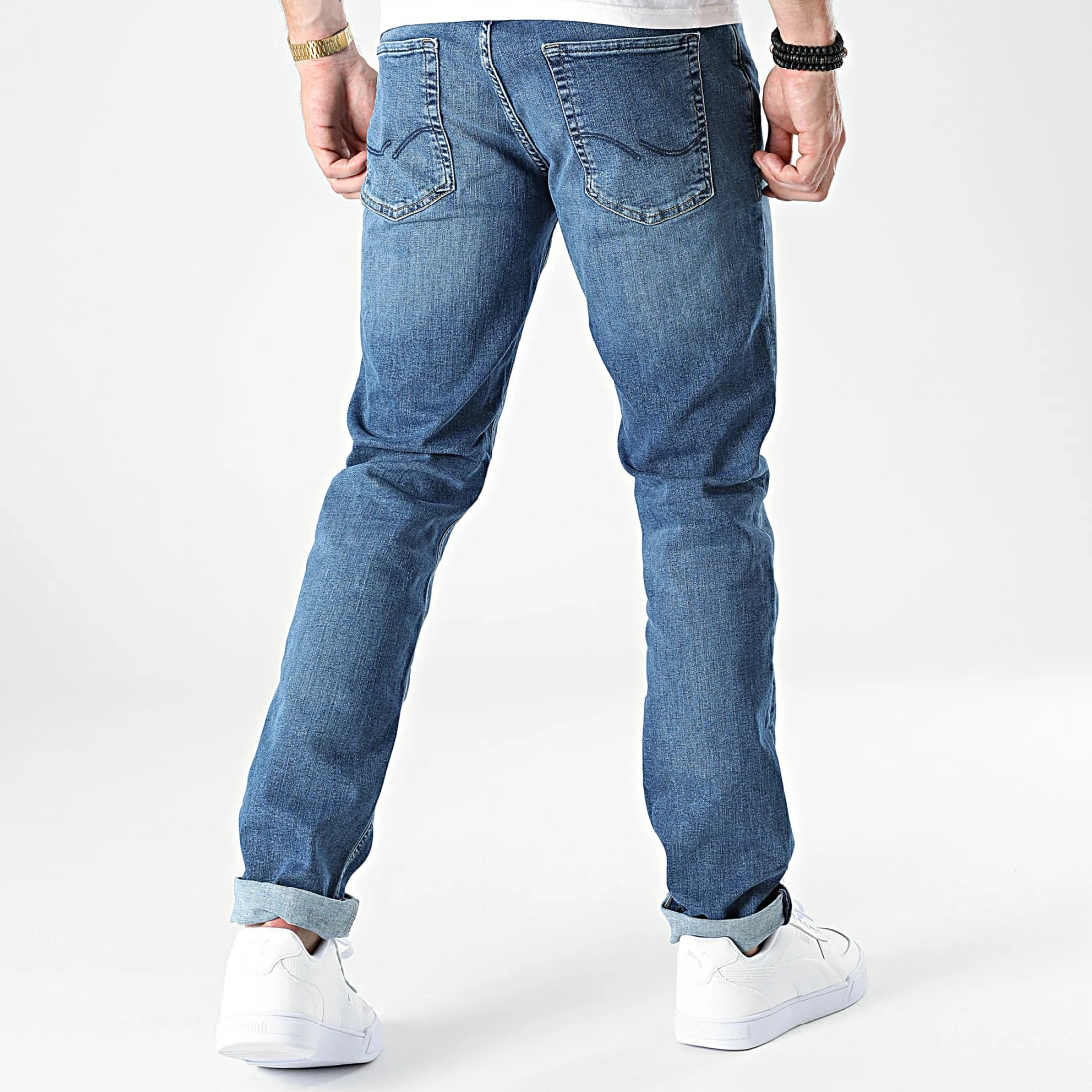 Top 10 🔔 Jean Regular Fit Clark Original Bleu Denim de Jack And Jones 😍 4 Top 10 🔔 Jean Regular Fit Clark Original Bleu Denim de Jack And Jones 😍 – Image 4