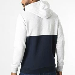 Acheter 🎁 Sweat Capuche Corp Block Gris Chiné Bleu Marine de Jack And Jones 🎁 -Jack And Jones Soldes jack and jones 322342 12213309 WHITE MELANGE 20220620T161331 04