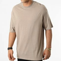 Remise 🧨 Tee 👕 Shirt Brink Taupe de Jack And Jones 👍