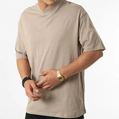 Remise 🧨 Tee 👕 Shirt Brink Taupe de Jack And Jones 👍 -Jack And Jones Soldes jack and jones 322547 12185628 JUNGI BOX 20220614T150652 03