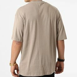 Remise 🧨 Tee 👕 Shirt Brink Taupe de Jack And Jones 👍 -Jack And Jones Soldes jack and jones 322547 12185628 JUNGI BOX 20220614T150653 04