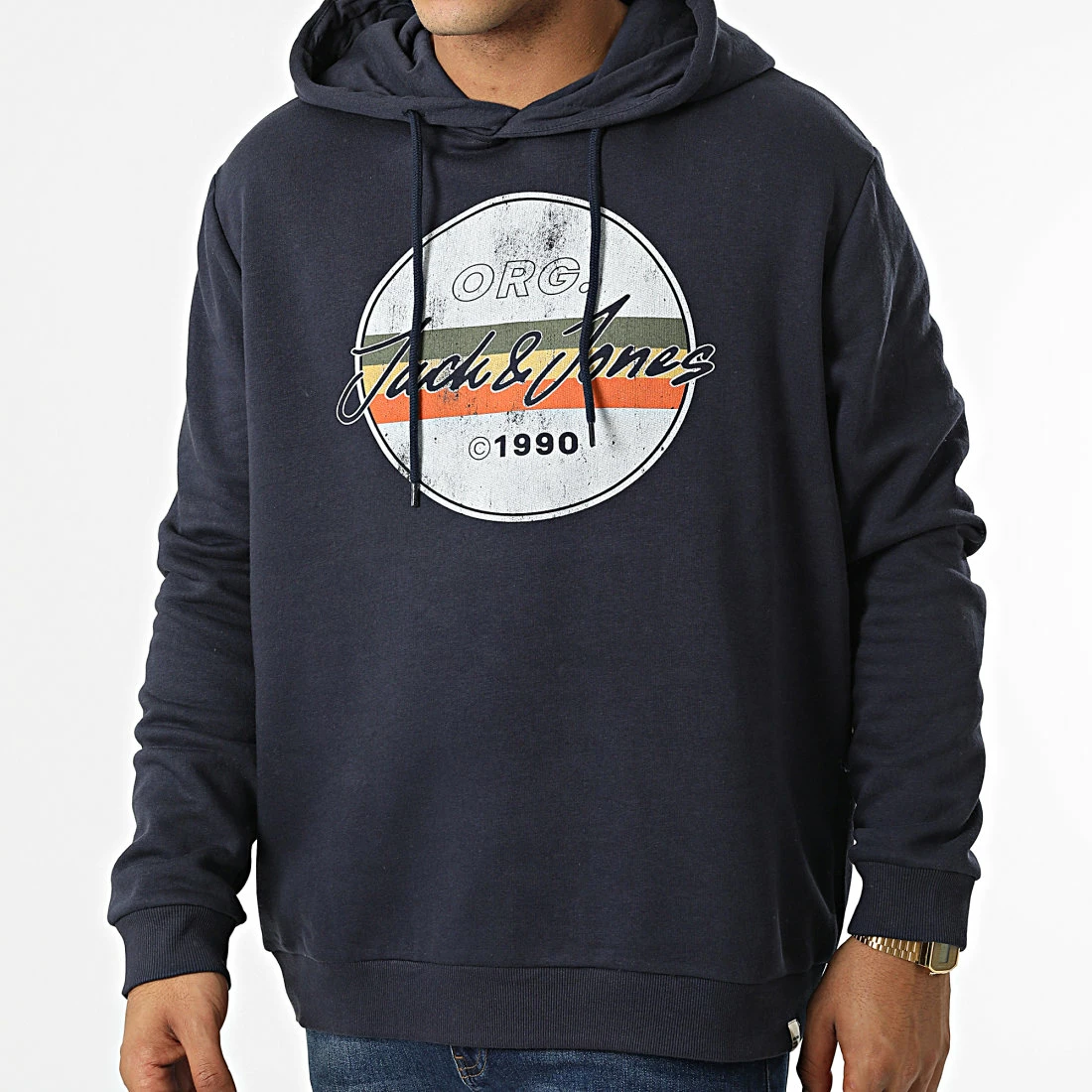 Meilleur prix ❤️ Sweat Capuche Brady Bleu Marine de Jack And Jones 🤩 1 Meilleur prix ❤️ Sweat Capuche Brady Bleu Marine de Jack And Jones 🤩