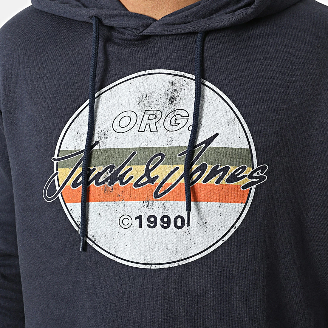 Meilleur prix ❤️ Sweat Capuche Brady Bleu Marine de Jack And Jones 🤩 2 Meilleur prix ❤️ Sweat Capuche Brady Bleu Marine de Jack And Jones 🤩 – Image 2