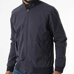 Sortie 💯 Veste Zippée Lusteve Harrigton Bleu Marine de Jack And Jones 🌟 -Jack And Jones Soldes jack and jones 322551 12203716 SEABORNE 20220620T154702 03