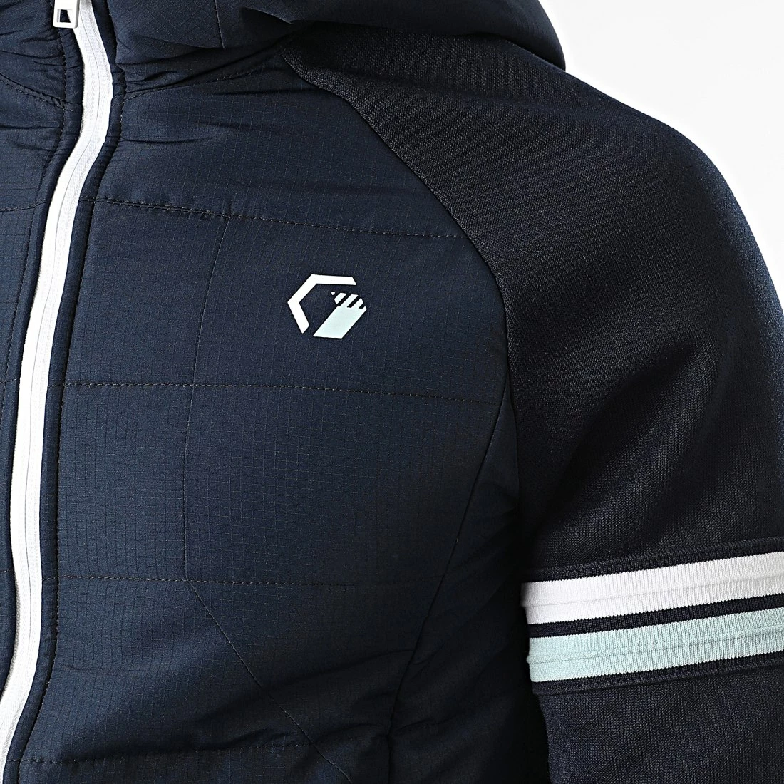 Meilleur prix 👍 Veste Zippée Capuche Logan Hybrid 12205616 Bleu Marine de Jack And Jones 🌟 2 Meilleur prix 👍 Veste Zippée Capuche Logan Hybrid 12205616 Bleu Marine de Jack And Jones 🌟 – Image 2