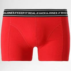 Top 10 ✔️ Lot De 3 Boxers Eddie Rouge Bleu Gris Chiné de Jack And Jones ⌛ -Jack And Jones Soldes jack and jones 322759 12199599 TRUE RED CLASSIC BI 20220609T140004 03