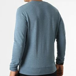 De gros 🛒 Sweat Crewneck Venice Branding Bleu Chiné de Jack And Jones 💯 -Jack And Jones Soldes jack and jones 322887 12209777 BLUEFIN 20220614T143705 04