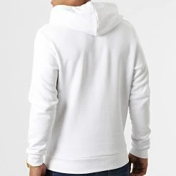 Coupon 🤩 Sweat Capuche Anniv Blanc de Jack And Jones 🔥 -Jack And Jones Soldes jack and jones 323158 12213066 WHITE 20220617T152255 04