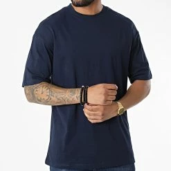 Budget 🔥 Tee 👚 Shirt Brink Bleu Marine de Jack And Jones 🤩 -Jack And Jones Soldes jack and jones 324757 12185628 NAVY BLAZER BOX 20220630T160937 03