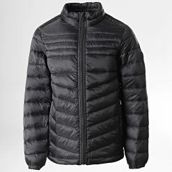 Promo 🌟 Doudoune Enfant Hero Noir de Jack And Jones 💯