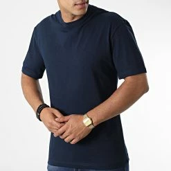 Coupon 🌟 Tee 👚 Shirt Relaxed Bleu Marine de Jack And Jones 🤩 -Jack And Jones Soldes jack and jones 326156 12190467 NAVY BLAZER RELAXED 20220706T155049 03