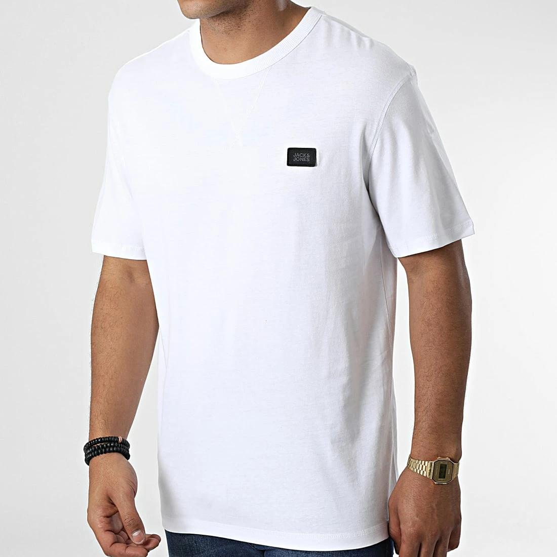 Acheter 🎁 Tee 👚 Shirt Classic Waffle Badge Blanc de Jack And Jones 😍 1 Acheter 🎁 Tee 👚 Shirt Classic Waffle Badge Blanc de Jack And Jones 😍