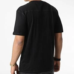 Meilleur prix 🧨 Tee 👚 Shirt Classic Waffle Badge Noir de Jack And Jones 🤩 -Jack And Jones Soldes jack and jones 326188 12214066 BLACK 20220706T160202 04