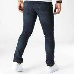 Promo 😍 Jean Slim Glenn Original Bleu Brut de Jack And Jones 🧨 -Jack And Jones Soldes jack and jones 326190 12212775 BLUE DENIM 20220706T160056 04