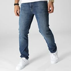 Promo 🧨 Jean Regular Fit Clark Original Bleu Denim de Jack And Jones ✨