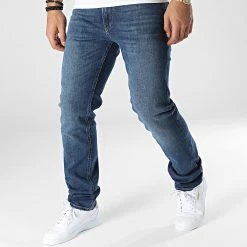 Promo 🧨 Jean Regular Fit Clark Original Bleu Denim de Jack And Jones ✨ -Jack And Jones Soldes jack and jones 326191 12202103 BLUE DENIM 20221118T151916 05