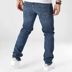 Promo 🧨 Jean Regular Fit Clark Original Bleu Denim de Jack And Jones ✨ -Jack And Jones Soldes jack and jones 326191 12202103 BLUE DENIM 20221118T151922 08