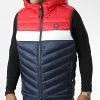 Acheter 🧨 Doudoune Capuche Sans Manches Hero Bleu Marine Rouge de Jack And Jones 😀