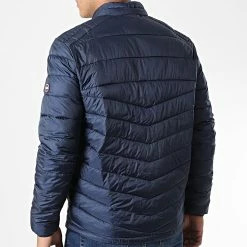 Budget 👏 Doudoune Hero Bleu Marine de Jack And Jones 🔥 -Jack And Jones Soldes jack and jones 326261 12211788 NAVY BLAZER CONTRAST Z 20220706T161521 04