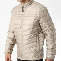 De gros 🥰 Doudoune Hero Beige de Jack And Jones ✔️