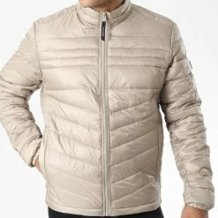 De gros 🥰 Doudoune Hero Beige de Jack And Jones ✔️ -Jack And Jones Soldes jack and jones 326272 12211788 CROCKERY 20220706T161157 03
