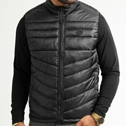 Meilleure vente 👍 Doudoune Sans Manches Hero Bodywarmer 12211790 Noir de Jack And Jones 😍
