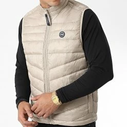 Top 10 👏 Doudoune Sans Manches Hero Bodywarmer 12211790 Beige de Jack And Jones 🎉 -Jack And Jones Soldes jack and jones 326329 12211790 CROCKERY 20220706T161433 03