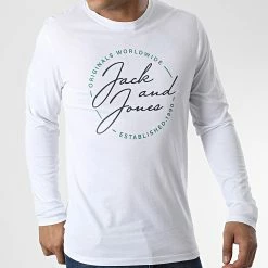 Bon marché 🎉 Tee 👚 Shirt Manches Longues Jerrys 12222085 Blanc de Jack And Jones 🌟 6 Bon marché 🎉 Tee 👚 Shirt Manches Longues Jerrys 12222085 Blanc de Jack And Jones 🌟 -Jack And Jones Soldes jack and jones 326505 12222085 BRIGHT WHITE BIG 20220706T160315 03