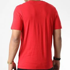 Nouveau 🎉 Tee 👚 Shirt Organic Basic 12156101 Rouge de Jack And Jones 🥰 -Jack And Jones Soldes jack and jones 326517 12156101 TRUE RED 20220706T161654 04