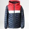 Tout neuf 👍 Doudoune Capuche Enfant Hero Bleu Marine Rouge de Jack And Jones 👍